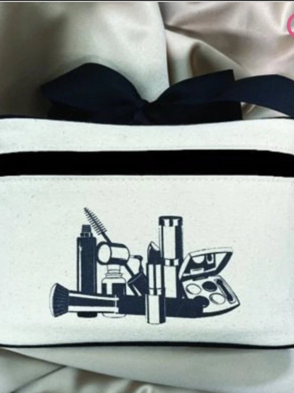 ⭐PICK 3/$15 Hallmart Collectibles Travel Canvas Cosmetic Bag